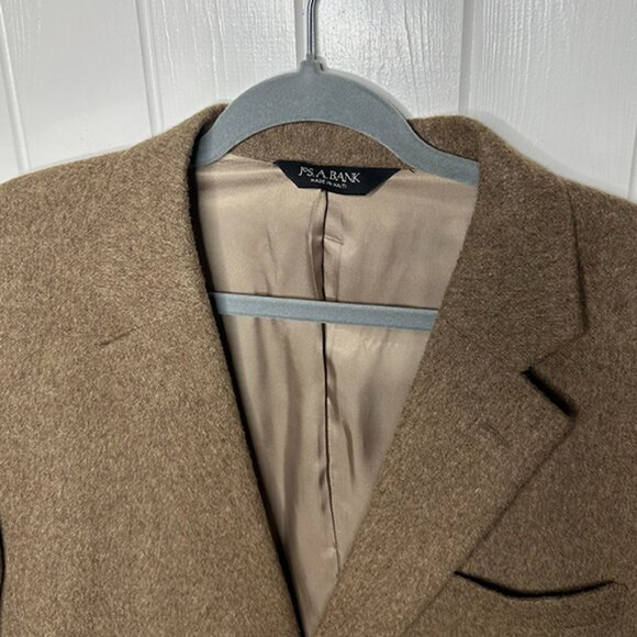 Jos. A. Bank Tan Camel Hair Sport Coat 46L Like New Bargain for Christmas! - Picture 11 of 16